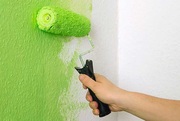 Покраска потолка стен 