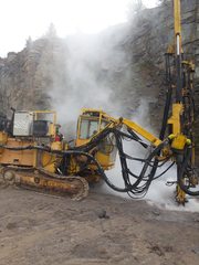 Буровые работы в карьере