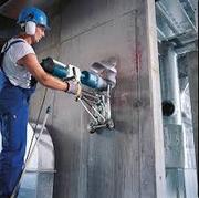 Алмазное бурение, сверление отверстий